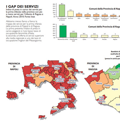 Atlante dell’Infanzia a Rischio 2012 mappe, cartogrammi e grafici realizzati da gisAction