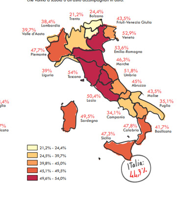 Atlante dell’Infanzia a Rischio 2014 mappe, cartogrammi e grafici realizzati da gisAction 3