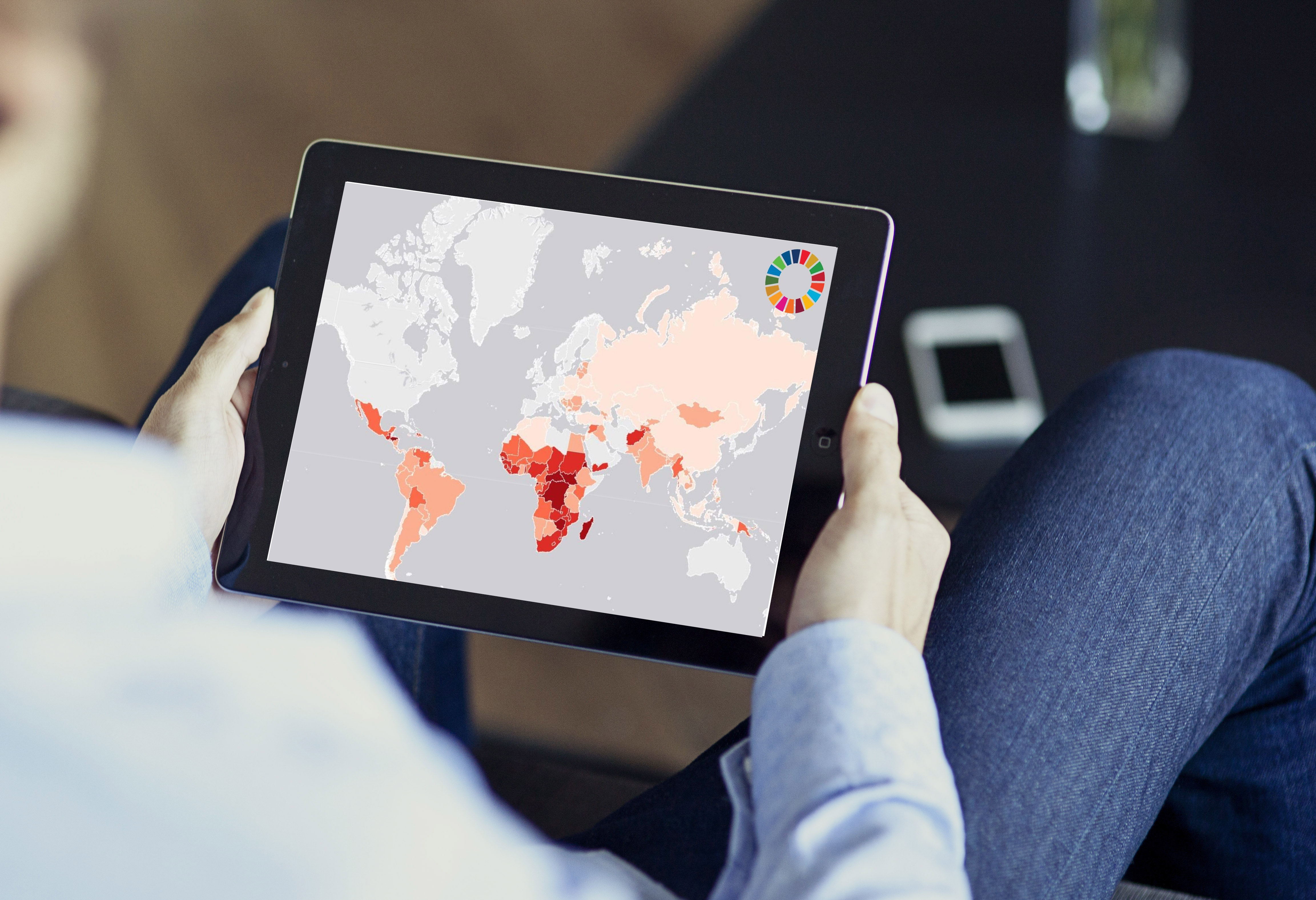 SDG MAP 12 - Responsible Consumption and Production - gisAction