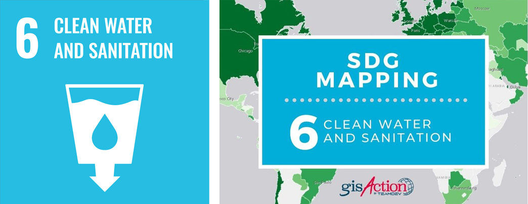 Sdg Map 6 Clean Water And Sanitation Gisaction 